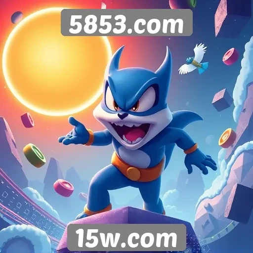 Jogos populares no site 5853.com em destaque