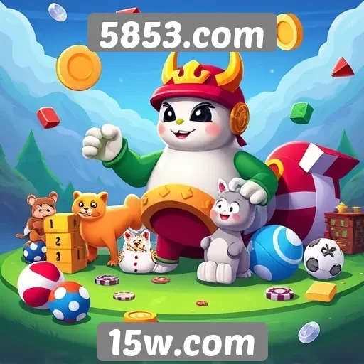5853.com oferece uma ampla variedade de jogos online